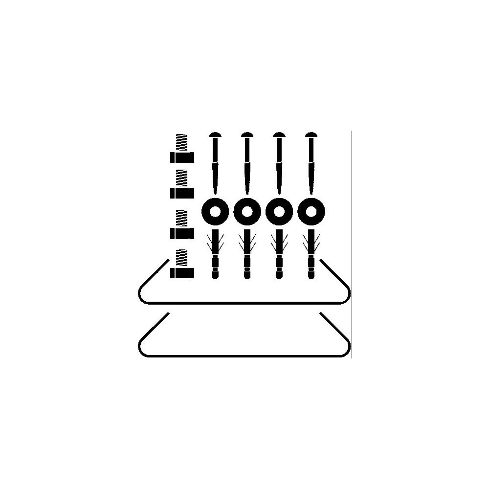 hansgrohe Raindance Eckmontageset für Duschpaneel Lift 180mm 2jet Aufputz... HANSGROHE-27999000 4011097662268 (Abb. 1)