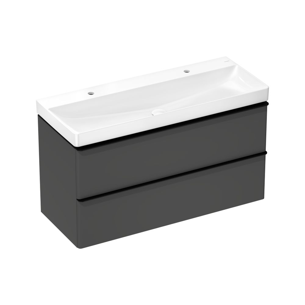 hansgrohe Xelu Q Waschtischunterschrank Diamantgrau Matt 1180x475mm, Griff Mattschw... HANSGROHE-54036670 4059625455760 (Abb. 2)