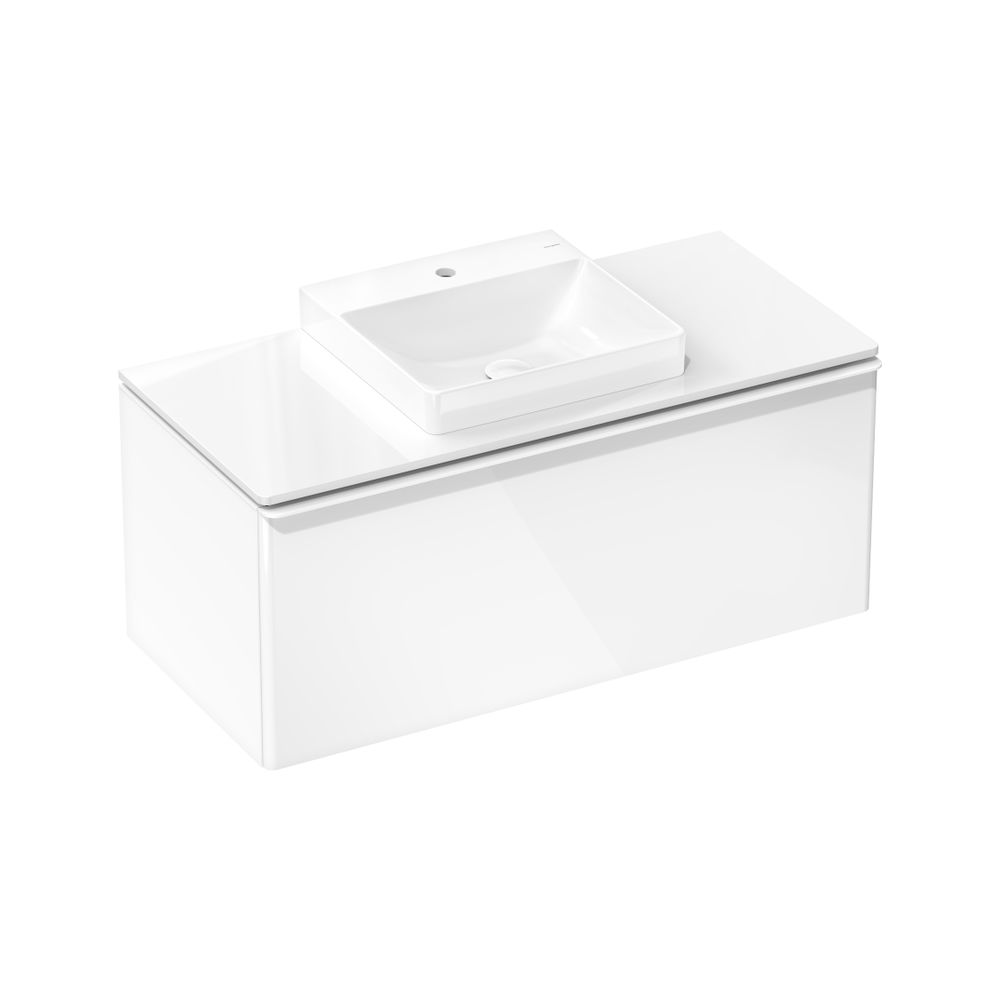 hansgrohe Xelu Q Aufsatz-Handwaschbecken geschliffen 500x480mm mit Hahnloch ohne Üb... HANSGROHE-61014450 4059625413876 (Abb. 3)