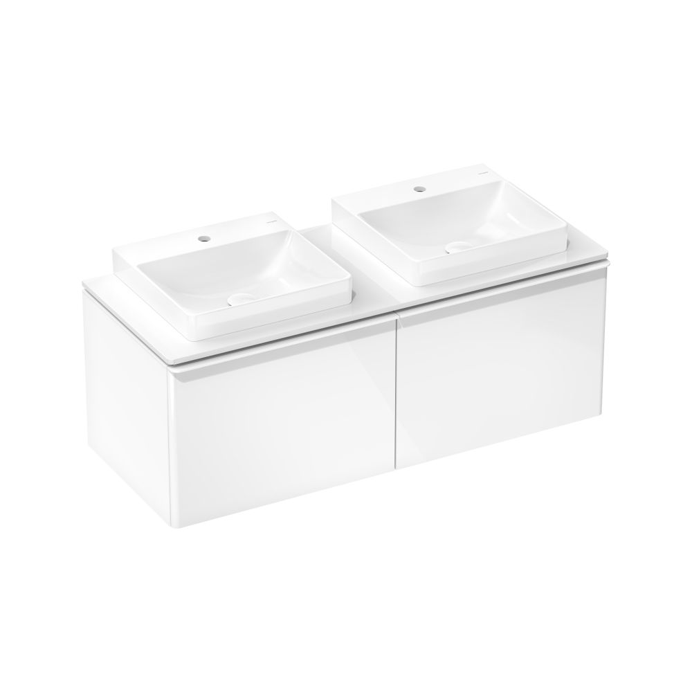 hansgrohe Xelu Q Aufsatz-Handwaschbecken geschliffen 500x480mm mit Hahnloch ohne Üb... HANSGROHE-61014450 4059625413876 (Abb. 4)