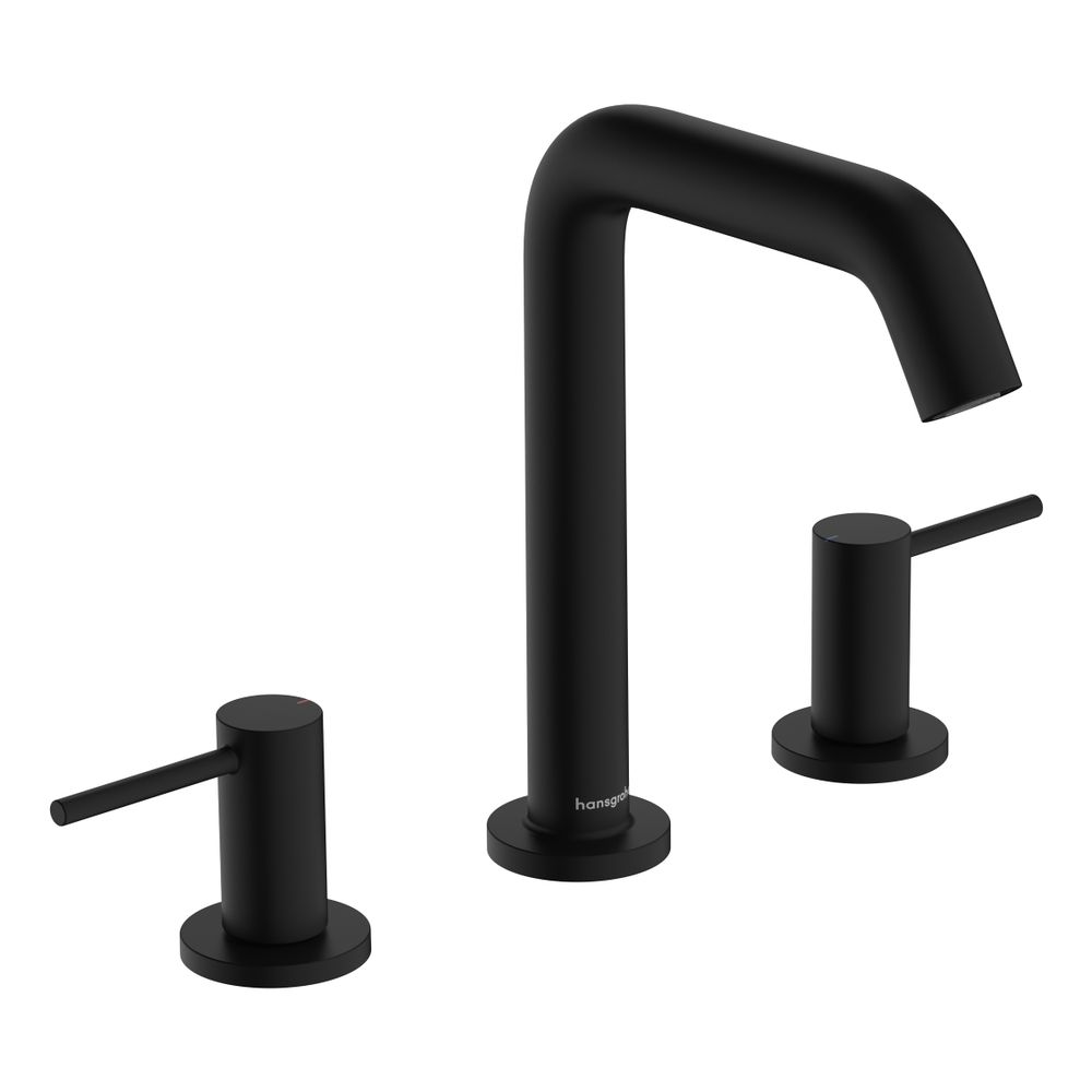 hansgrohe Tecturis S 3-Loch Waschtischarmatur 150mm 4l/min EcoSmart plus, Mattschwa... HANSGROHE-73330670 4059625470893 (Abb. 1)