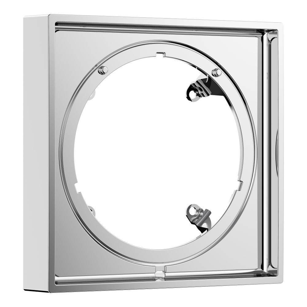 hansgrohe Shower Select Comfort E Verlängerungsrosette eckig 22mm, Chrom... HANSGROHE-13617000 4059625464458 (Abb. 1)