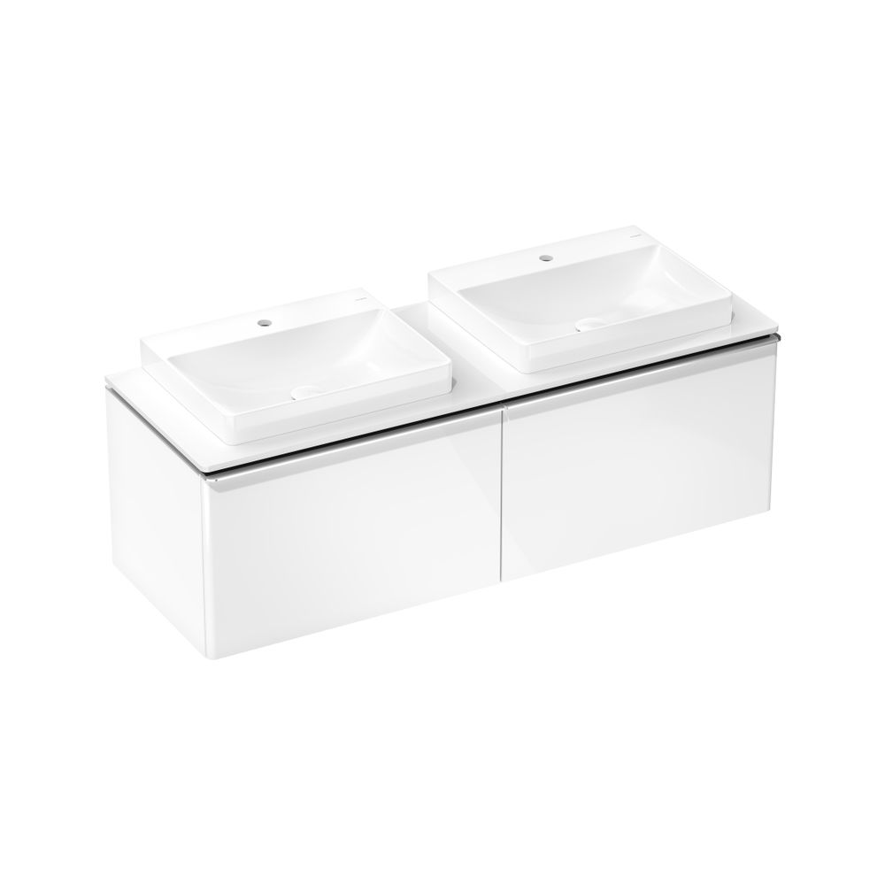 hansgrohe Xelu Q Aufsatzwaschtisch geschliffen 600x480mm mit Hahnloch ohne Überlauf... HANSGROHE-61018450 4059625413913 (Abb. 6)