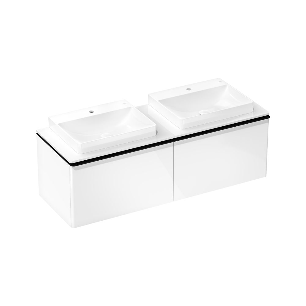 hansgrohe Xelu Q Aufsatzwaschtisch geschliffen 600x480mm mit Hahnloch ohne Überlauf... HANSGROHE-61018450 4059625413913 (Abb. 7)