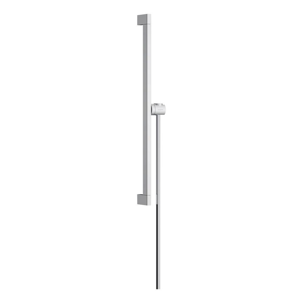 hansgrohe Unica Brausestange E Puro 663mm Chrom mit Easy Slide Handbrausehalter und... HANSGROHE-24404000 4059625445174 (Abb. 1)