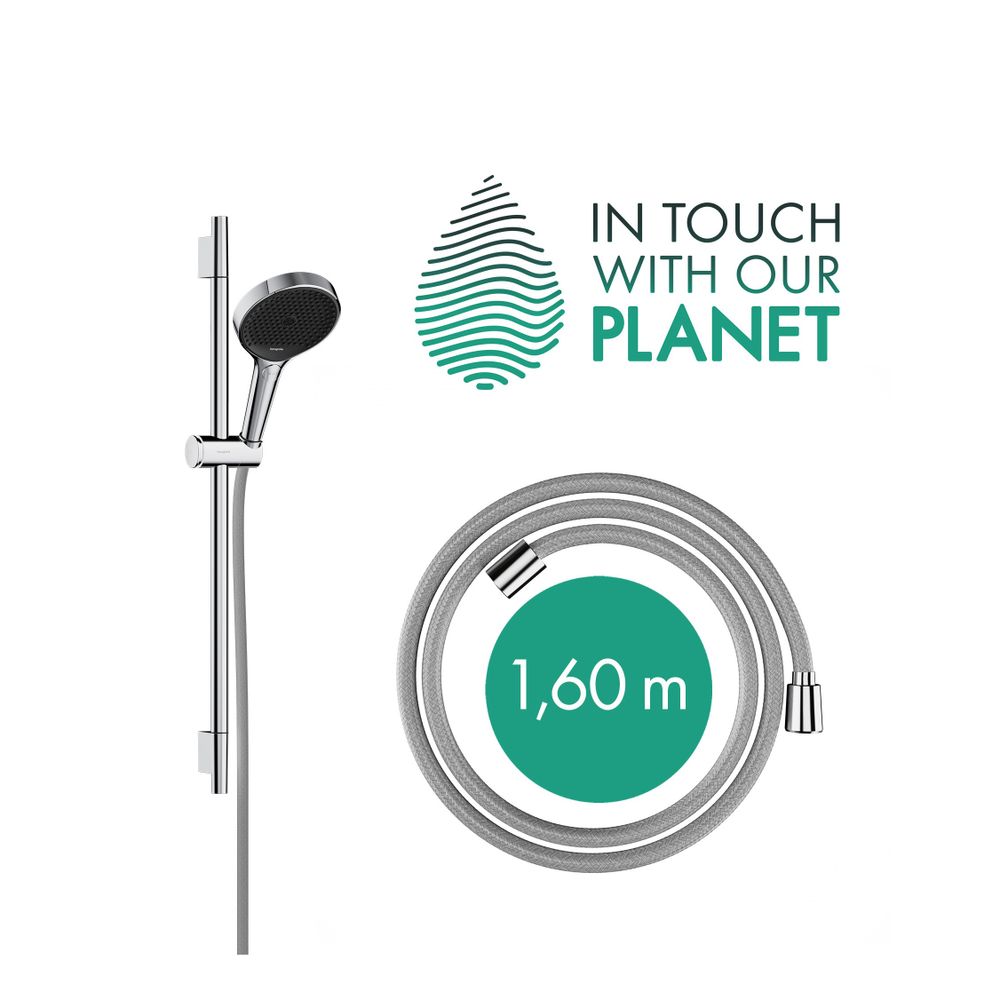Hansgrohe Rainfinity Brauseset 130mm 8,5l/min 3jet EcoSmart, Brausestange S Puro 65... HANSGROHE-28746000 4059625488805 (Abb. 2)