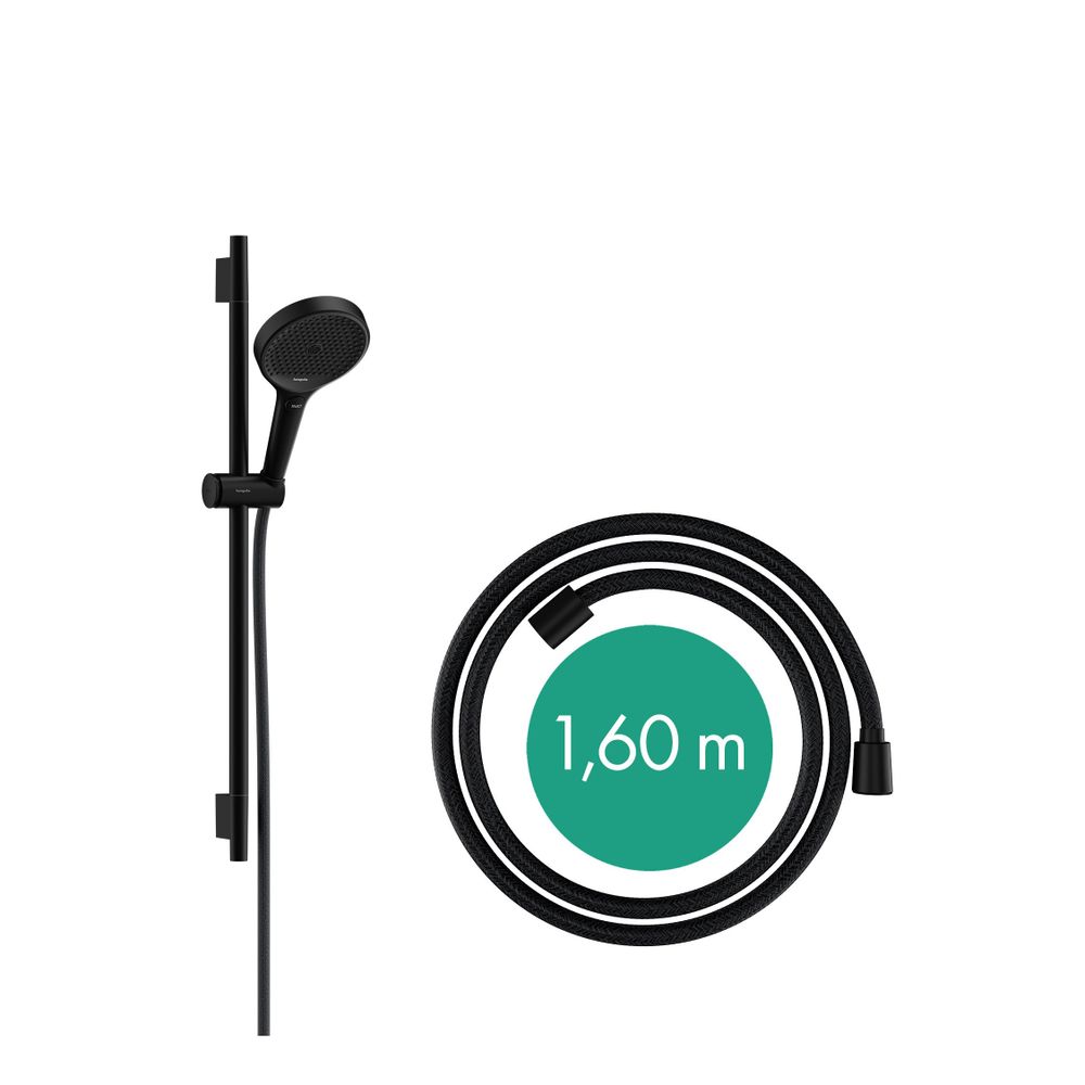 hansgrohe Rainfinity Brauseset 130mm 3jet EcoSmart, Mattschwarz mit Brausestange S ... HANSGROHE-28746670 4059625487976 (Abb. 3)