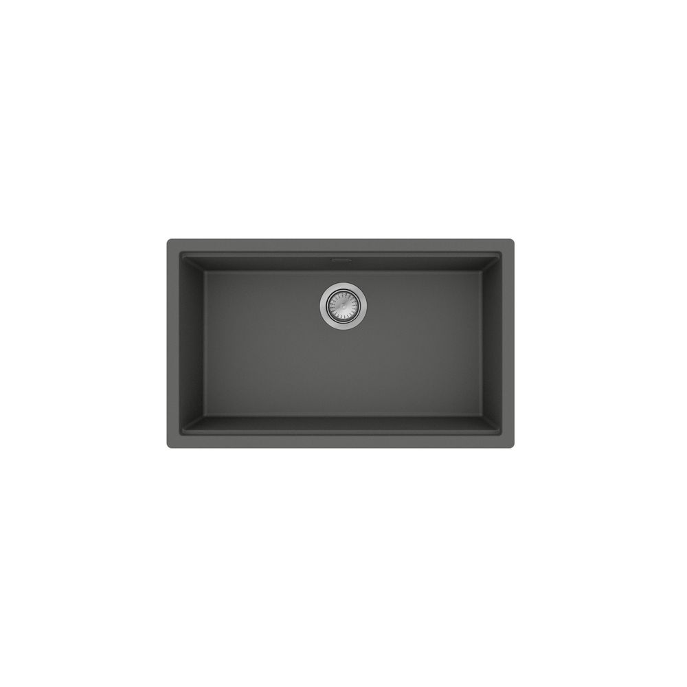 hansgrohe Unterbauspüle S53 S530-U700 700 mit manueller Garnitur, Steingrau... HANSGROHE-43459290 4059625514276 (Abb. 1)