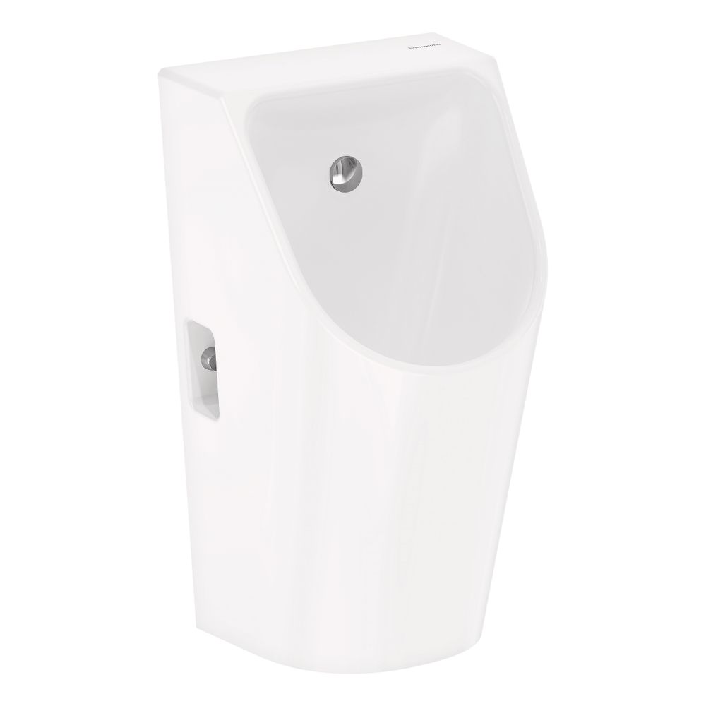 hansgrohe EluPura Original S Urinal mit Zulauf von hinten, SmartClean, Weiß Ablauf ... HANSGROHE-61174450 4059625536445 (Abb. 1)