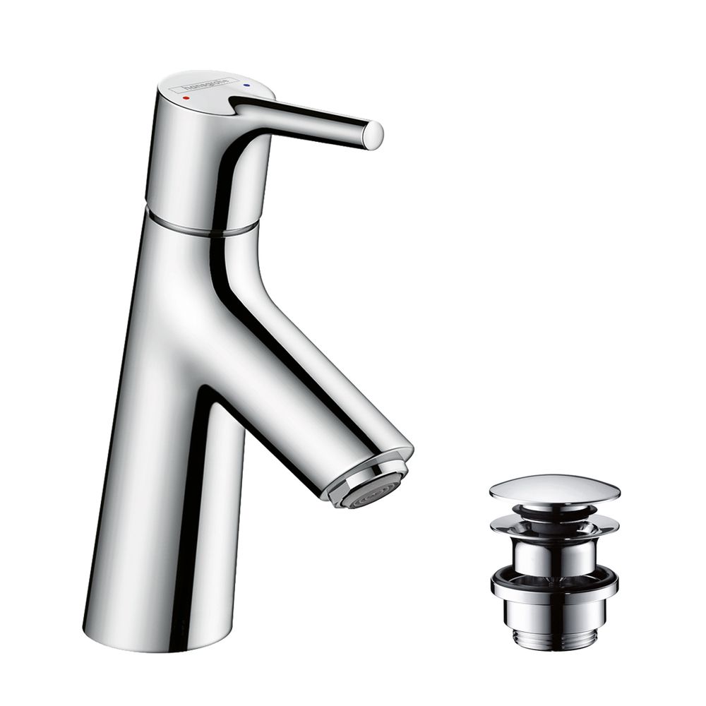 hansgrohe Talis S Einhebel-Waschtischmischer 80mm 5l/min mit Push-Open Garnitur, Ch... HANSGROHE-72011000 4011097770116 (Abb. 4)