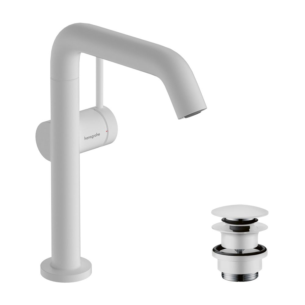 hansgrohe Tecturis S Einhebel-Waschtischmischer 210mm 4l/min Fine CoolStart Mattwei... HANSGROHE-73360700 4059625474594 (Abb. 2)
