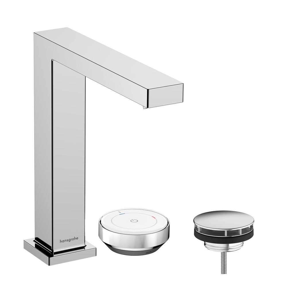 hansgrohe Tecturis E 2-Loch Waschtischmischer 150mm 4l/min CoolStart Chrom EcoSmart... HANSGROHE-73053000 4059625471067 (Abb. 2)