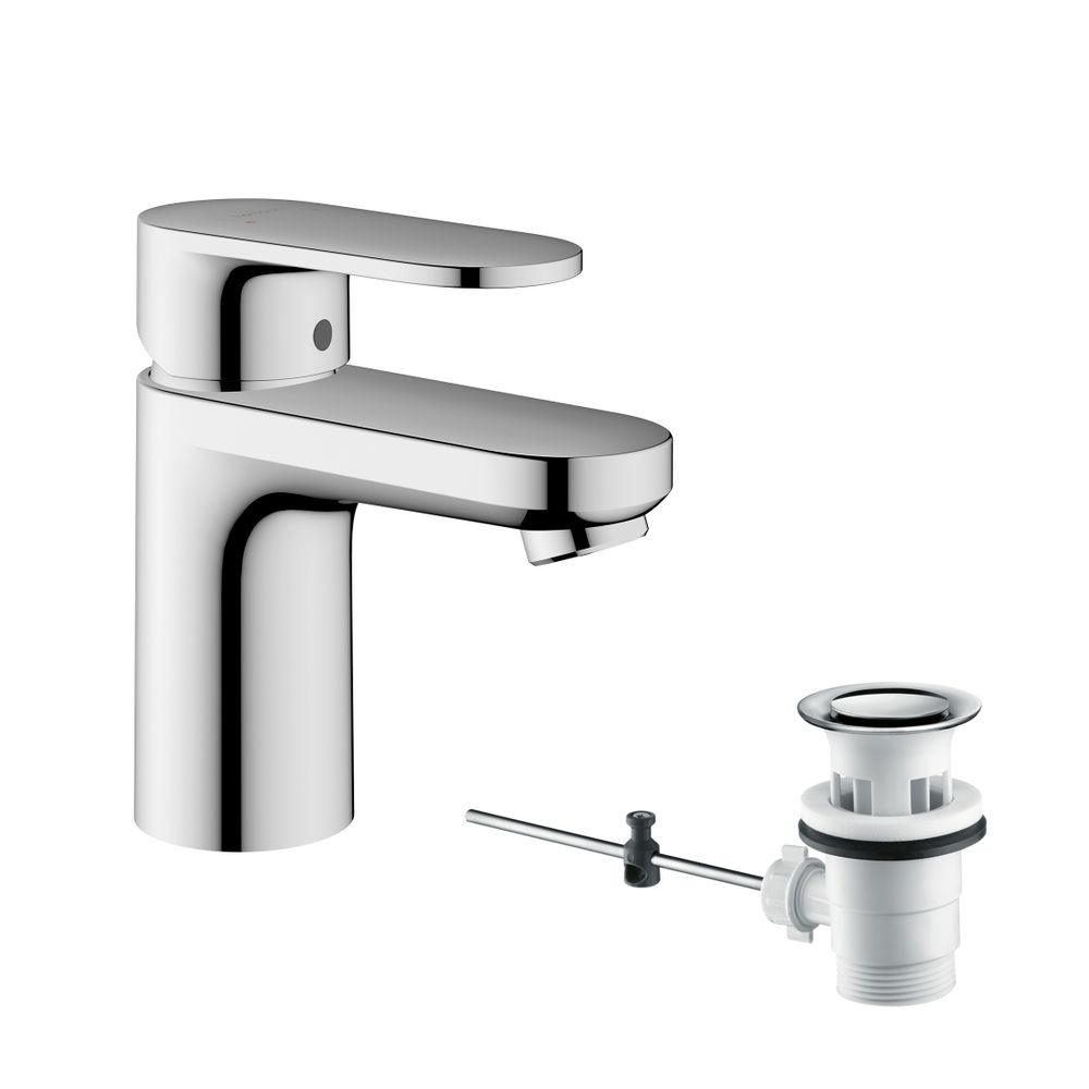 hansgrohe Vernis Blend Einhebel-Waschtischmischer 70mm 5l/min Chrom mit Zugstangen-... HANSGROHE-71550000 4059625316214 (Abb. 2)