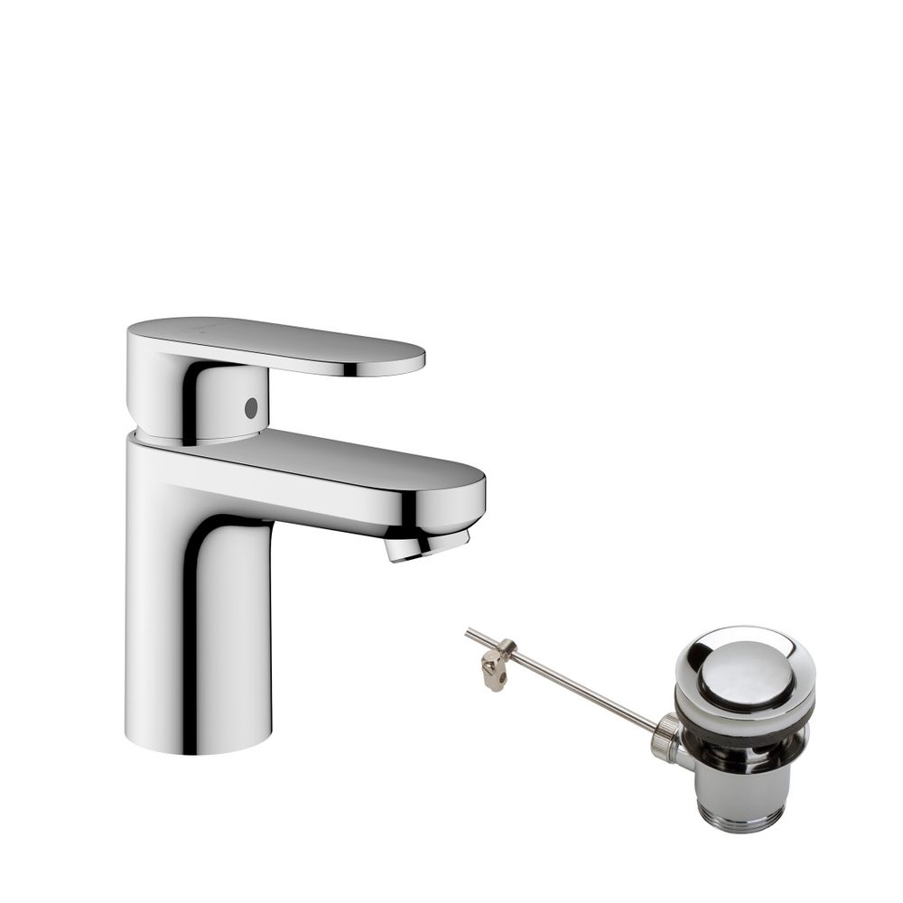 hansgrohe Vernis Blend Einhebel-Waschtischmischer 70mm 5l/min Chrom mit Metall-Zugs... HANSGROHE-71557000 4059625316184 (Abb. 2)