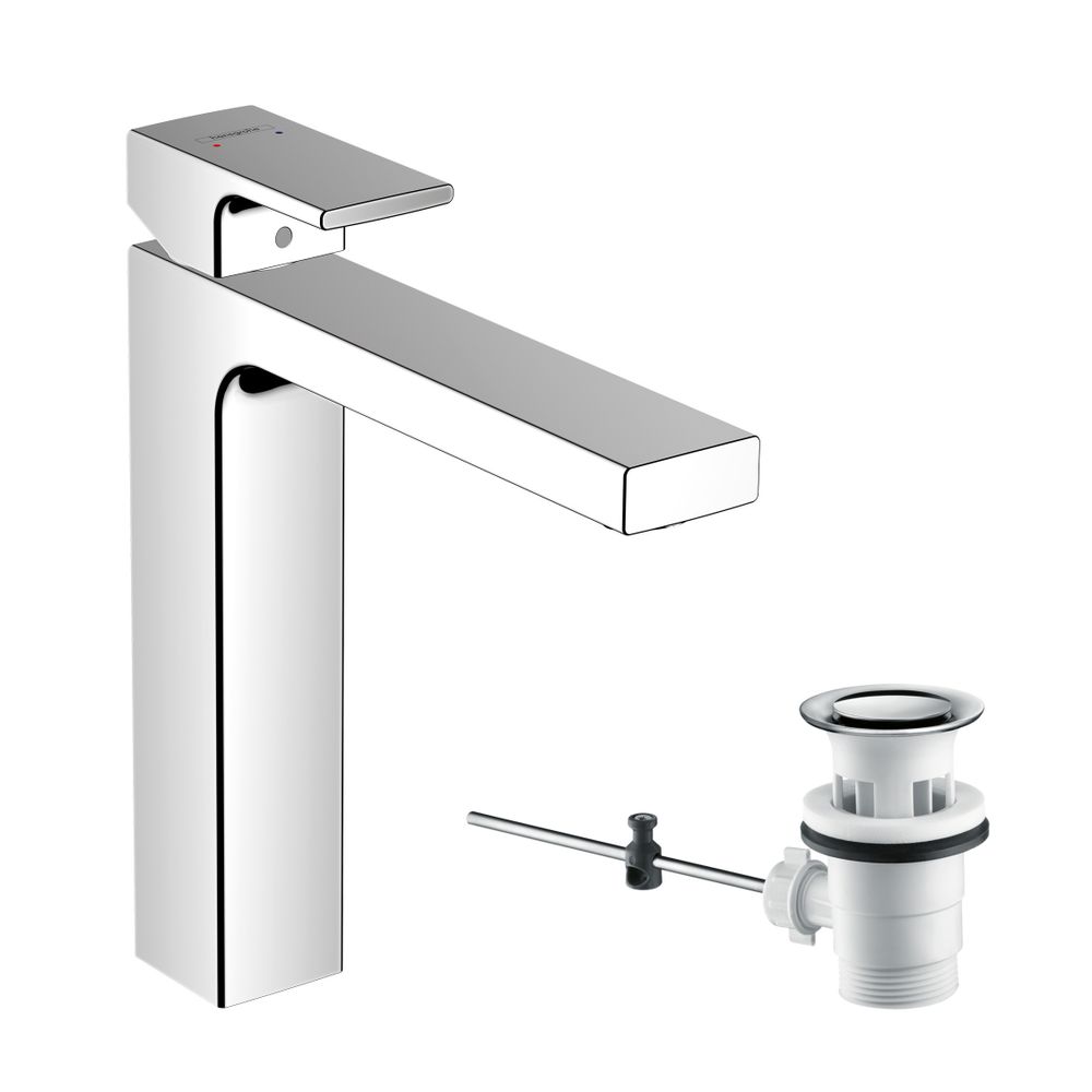 Hansgrohe Vernis Shape Einhebel-Waschtischmischer 190mm, 5l/min, isolierter Wasserf... HANSGROHE-71562000 4059625321430 (Abb. 3)
