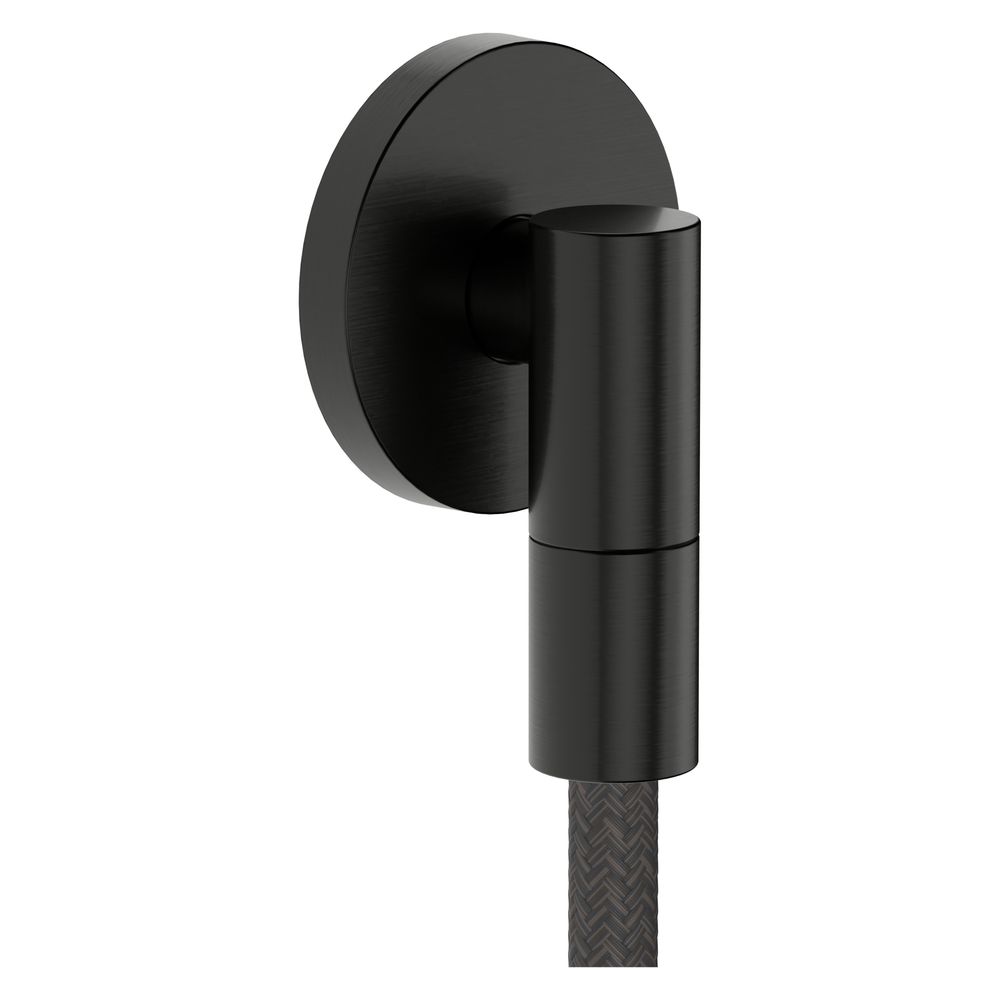 Hansgrohe AXOR Wall outlet Fine Wandanschluss rund, 25l/min, G 1/2", Brushed Black ... HANSGROHE-36737340 4059625680810 (Abb. 2)