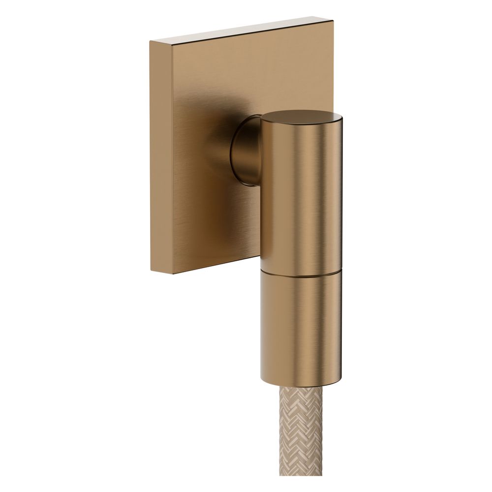 Hansgrohe AXOR Wall outlet Fine Wandanschluss eckig, 25l/min, G 1/2", Brushed Bronz... HANSGROHE-36738140 4059625680766 (Abb. 2)