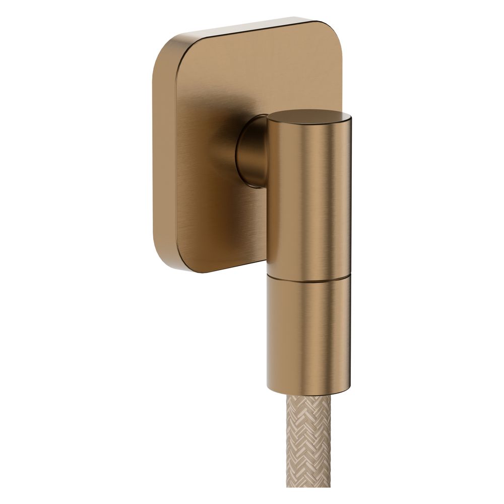 Hansgrohe AXOR Wall outlet Fine Wandanschluss softsquare, 25l/min, G 1/2", Brushed ... HANSGROHE-36739140 4059625680704 (Abb. 2)
