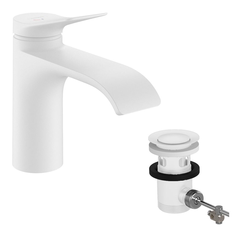 Hansgrohe Vivenis Einhebel-Waschtischmischer 80mm, 5l/min, CoolStart, Zugstangen-Ab... HANSGROHE-75014700 4059625555040 (Abb. 2)