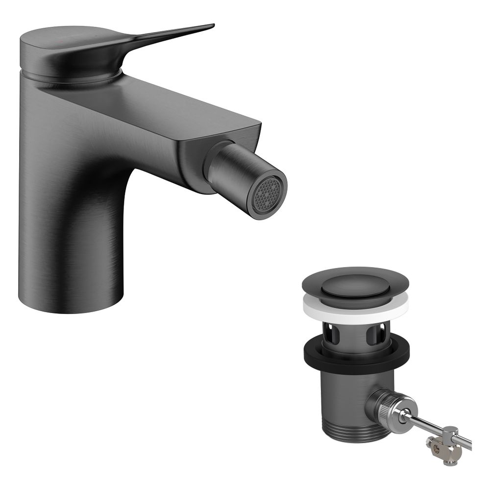 Hansgrohe Vivenis Einhebel-Bidetmischer, 7,5l/min, Zugstangen-Ablaufgarnitur, Brush... HANSGROHE-75200340 4059625554968 (Abb. 2)