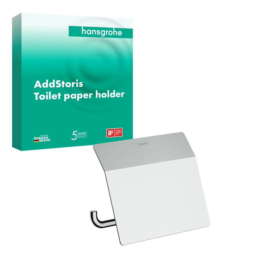 hansgrohe AddStoris Toilettenpapierhalter mit Deckel, Chrom... HANSGROHE-41753000 4059625297018 (Abb. 2)