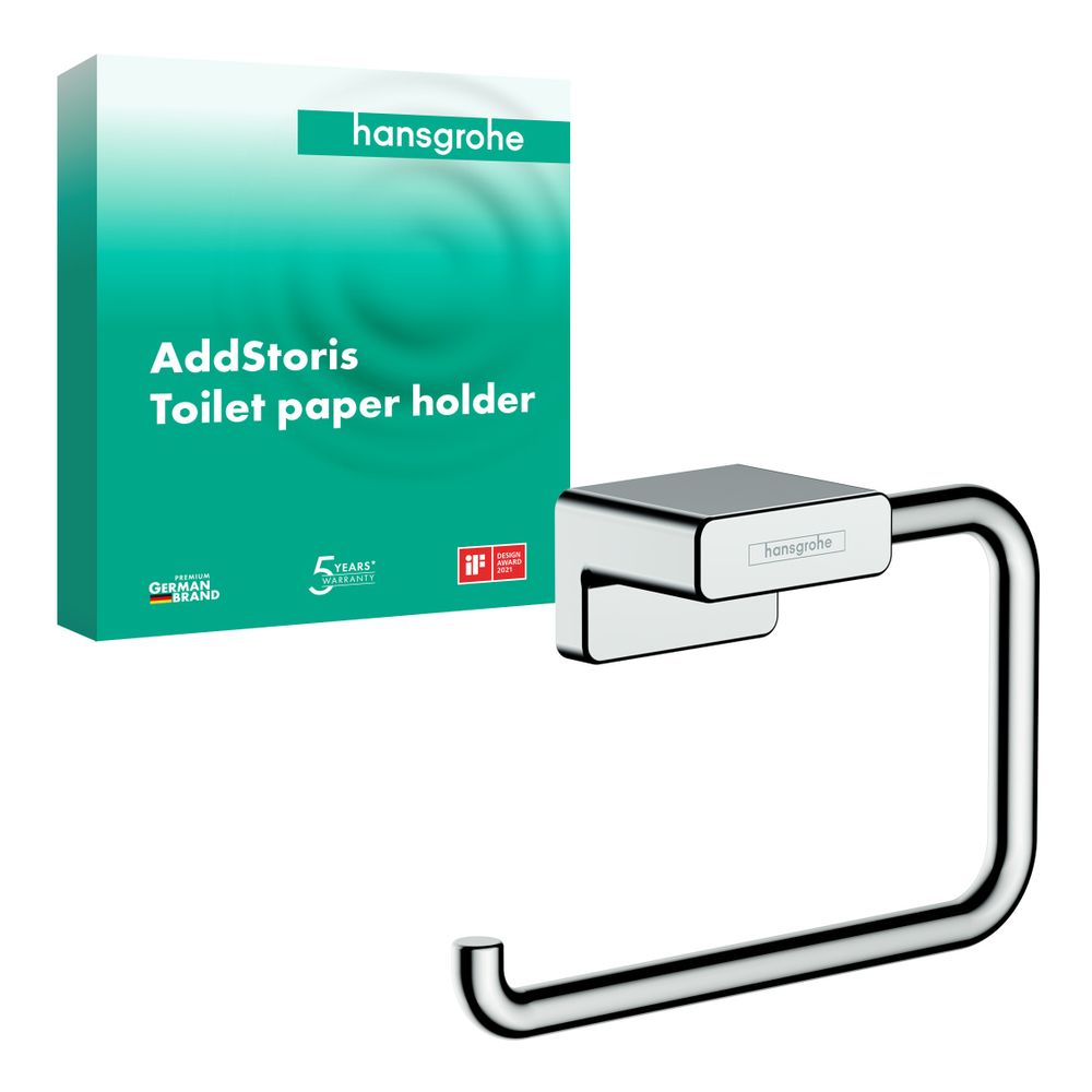 hansgrohe AddStoris Toilettenpapierhalter, Chrom... HANSGROHE-41771000 4059625296448 (Abb. 2)