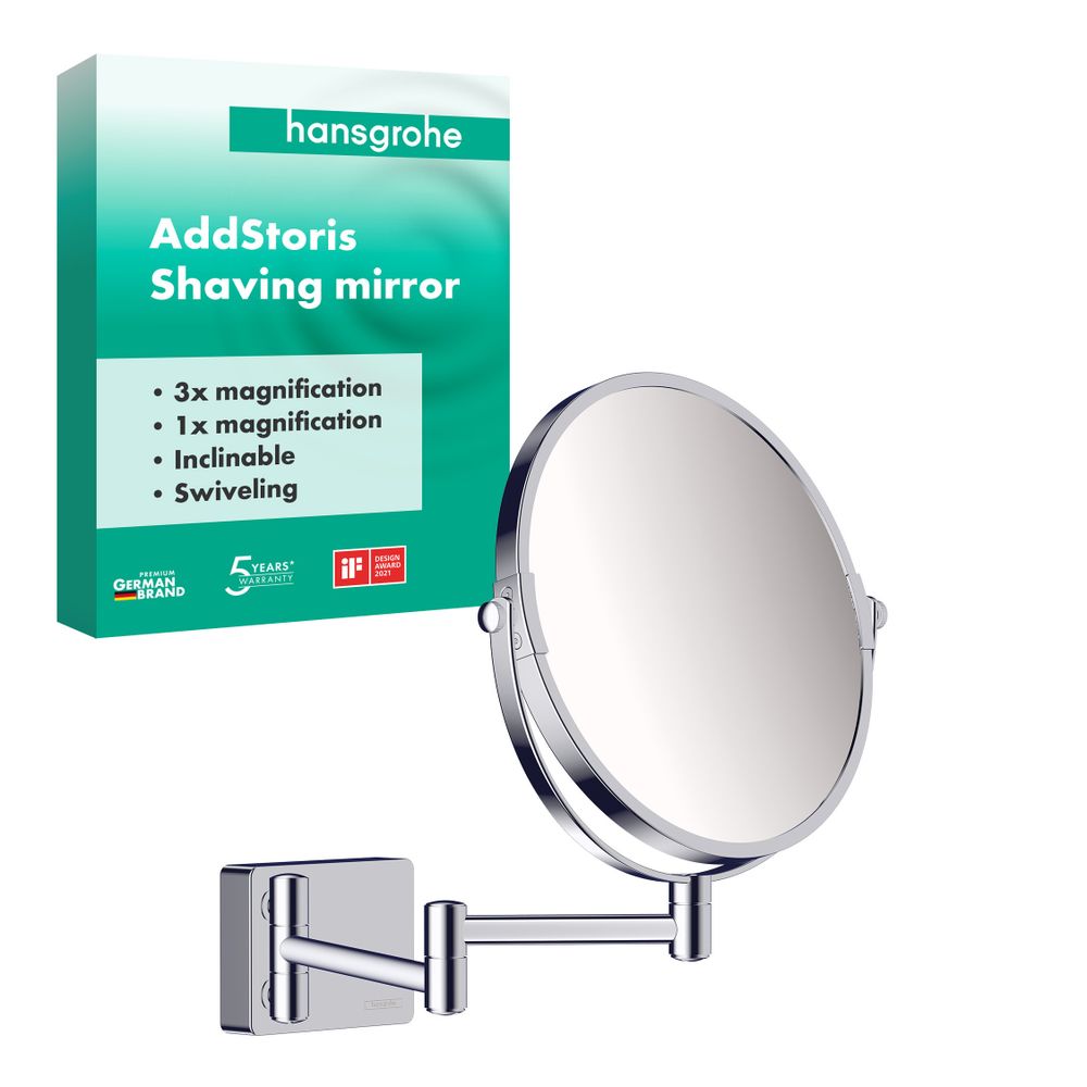 hansgrohe AddStoris Rasierspiegel, Chrom... HANSGROHE-41791000 4059625321942 (Abb. 2)