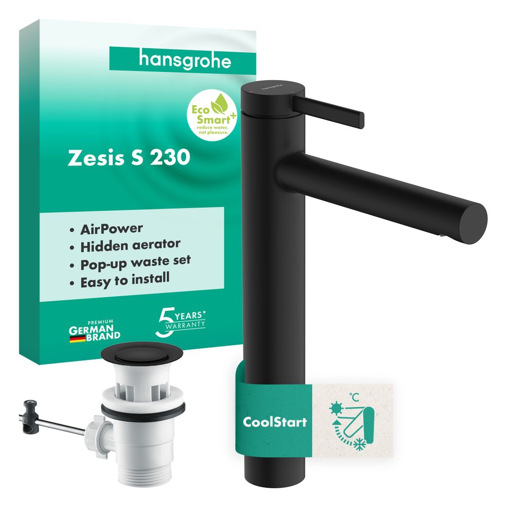 Hansgrohe Zesis S Einhebel-Waschtischmischer 230 CoolStart für Aufsatzwaschtische m... HANSGROHE-74730670 4059625563052 (Abb. 2)