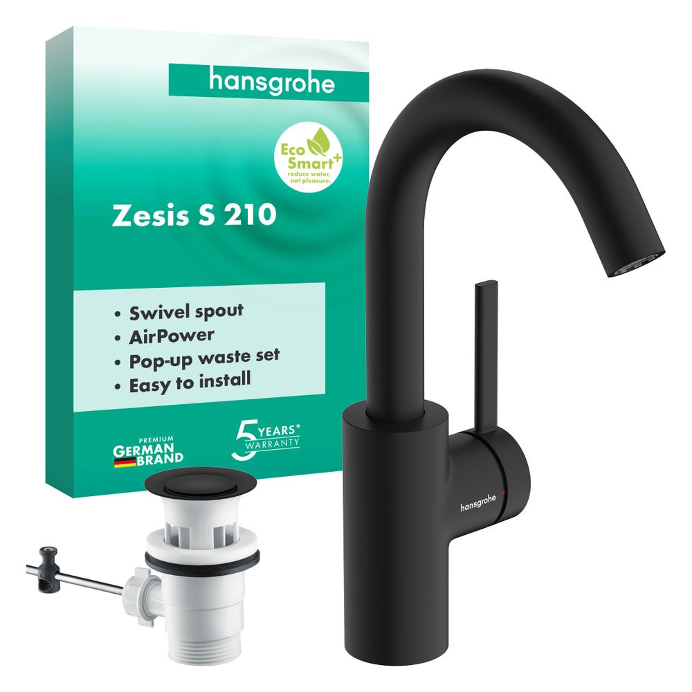 Hansgrohe Zesis S Einhebel-Waschtischmischer 210 CoolStart mit Schwenkauslauf und Z... HANSGROHE-74740670 4059625563038 (Abb. 2)