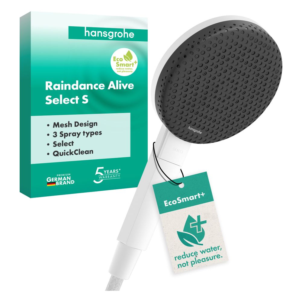 Hansgrohe Raindance Alive Select S Handbrause 125mm, 5,9l/min, 3jet EcoSmartPlus, M... HANSGROHE-24512700 4059625486832 (Abb. 2)
