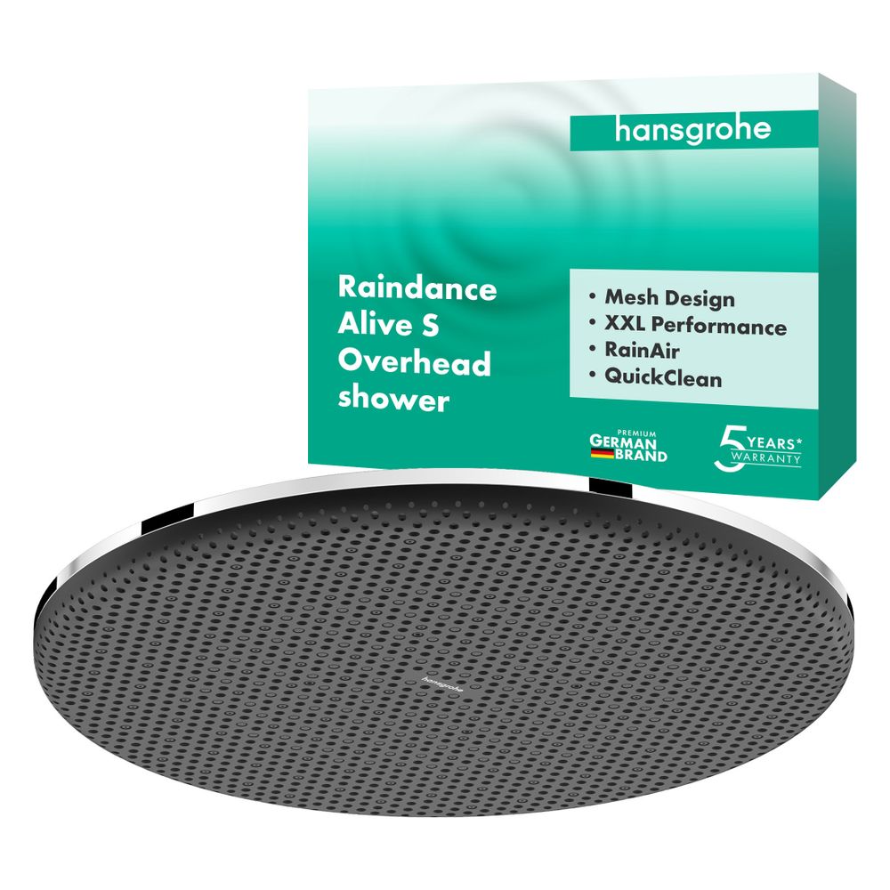 Hansgrohe Raindance Alive S Kopfbrause 300mm, 11l/min, 1jet, Chrom... HANSGROHE-24520000 4059625449134 (Abb. 3)
