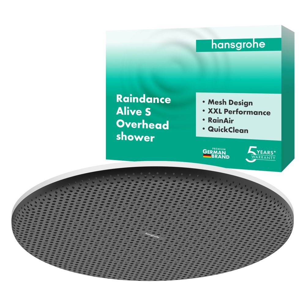 Hansgrohe Raindance Alive S Kopfbrause 300mm, 11l/min, 1jet, Mattweiß... HANSGROHE-24520700 4059625449158 (Abb. 3)