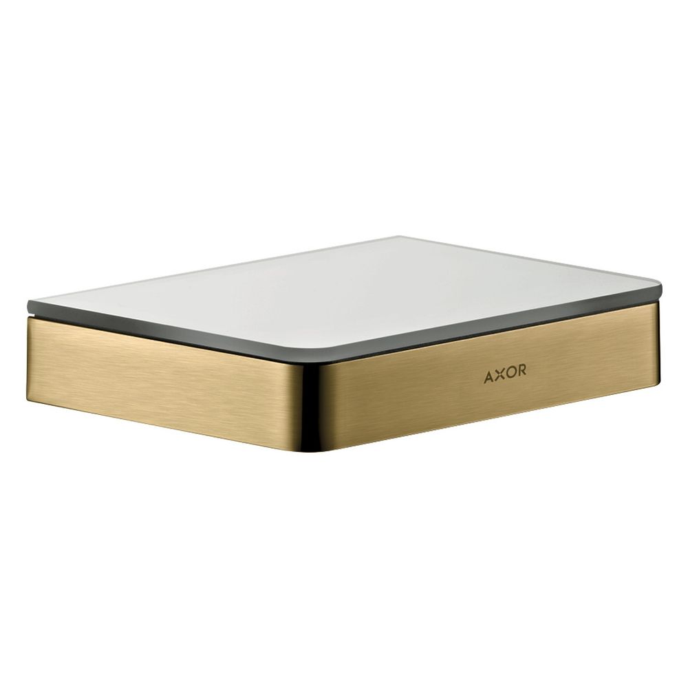 Hansgrohe AXOR Universal Softsquare Ablage 150mm, Sicherheitsglas, Brushed Gold Opt... HANSGROHE-42840250 4059625083758 (Abb. 2)