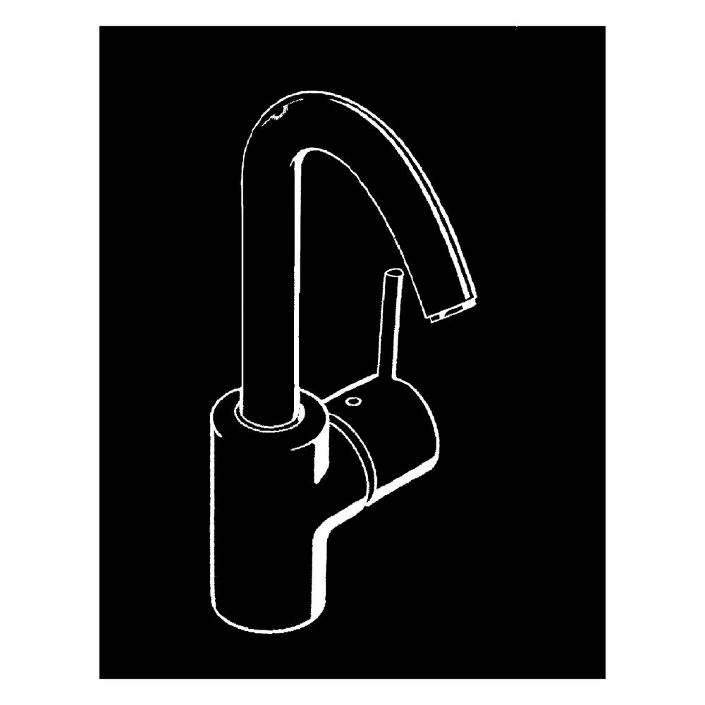 hansgrohe Talis S Einhebel-Waschtischmischer 200mm 5l/min mit Schwenkauslauf, Zugst... HANSGROHE-32070000 4011097473574 (Abb. 6)