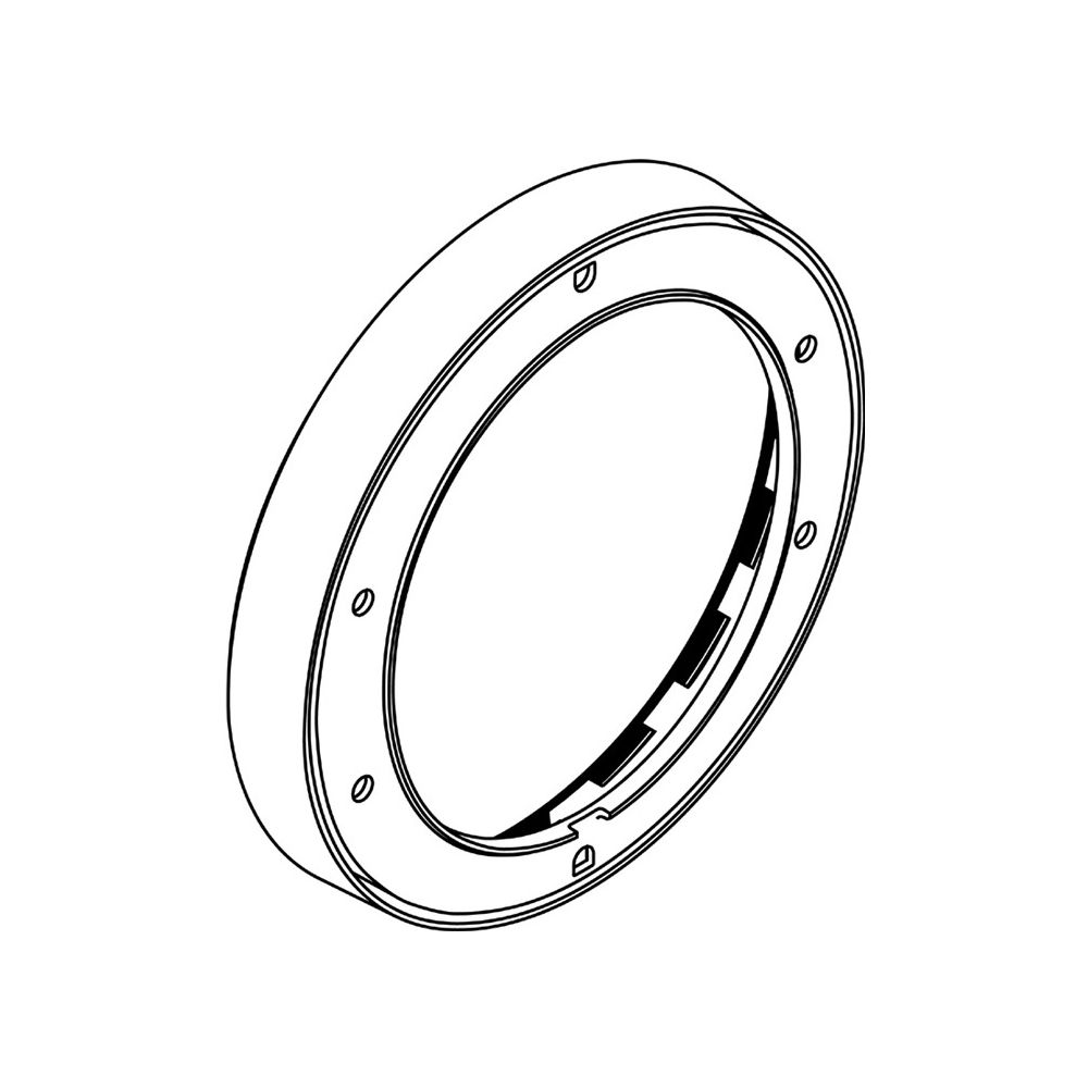 hansgrohe Verlängerungsrosette für iBox universal d. 170mm, Chrom... HANSGROHE-13596000 4011097393803 (Abb. 5)