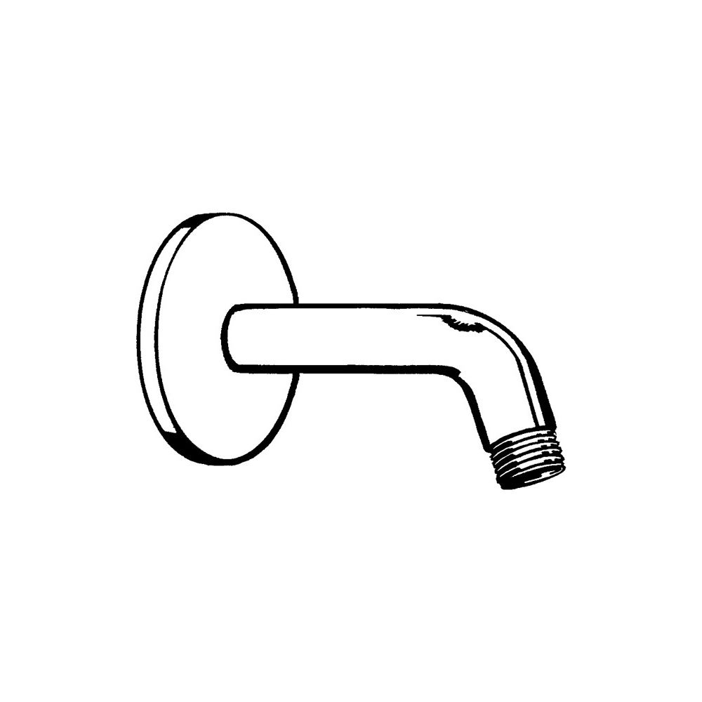 hansgrohe Brausearm 230mm DN 15, Chrom, Ausladung 67 Grad ohne Kugelgelenk... HANSGROHE-27412000 4011097112947 (Abb. 3)