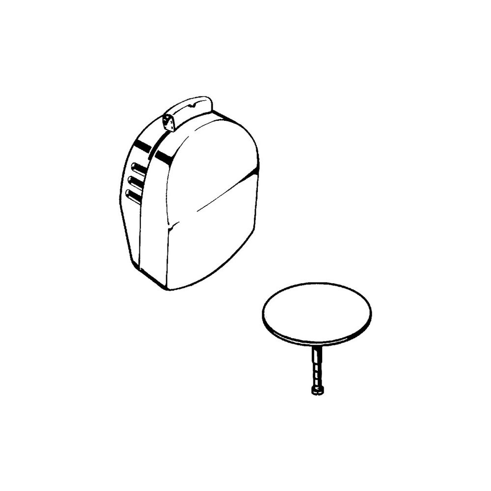 hansgrohe Exafill Fertigset Wanneneinlauf, Ablauf-, Überlaufgarnitur Plus, Chrom... HANSGROHE-58128000 4011097140353 (Abb. 5)