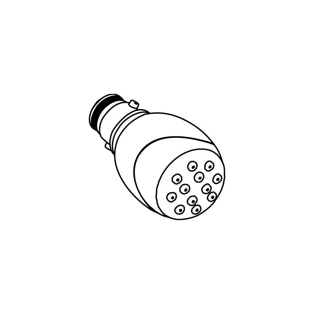 hansgrohe Wechsel-Strahleinsatz Normalstrahl, Chrom... HANSGROHE-28406000 4011097437545 (Abb. 4)