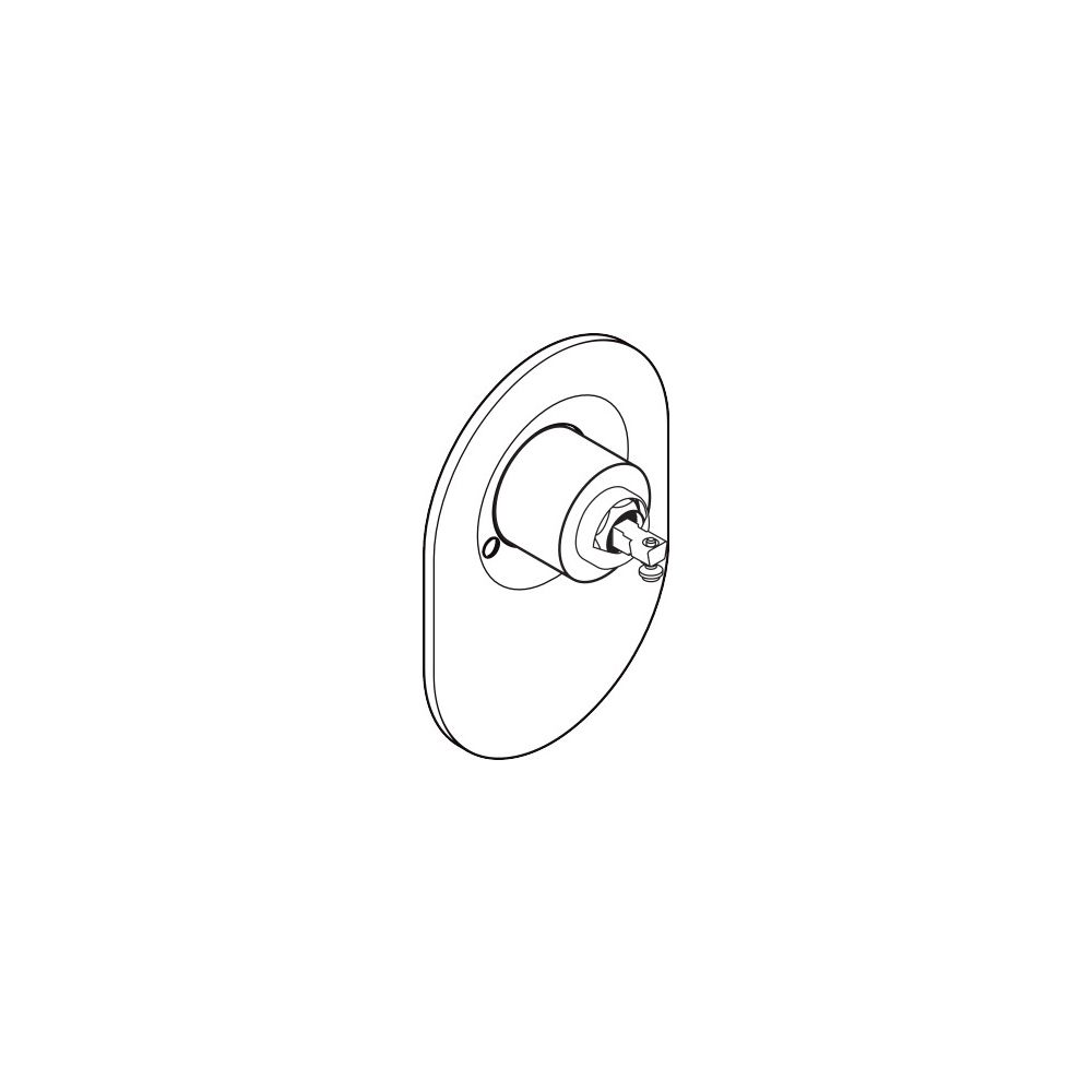 hansgrohe Umrüstset Chrom von Kugelkartusche auf M3 Kartusche für Brausenmischer Un... HANSGROHE-96384000 4011097347653 (Abb. 3)