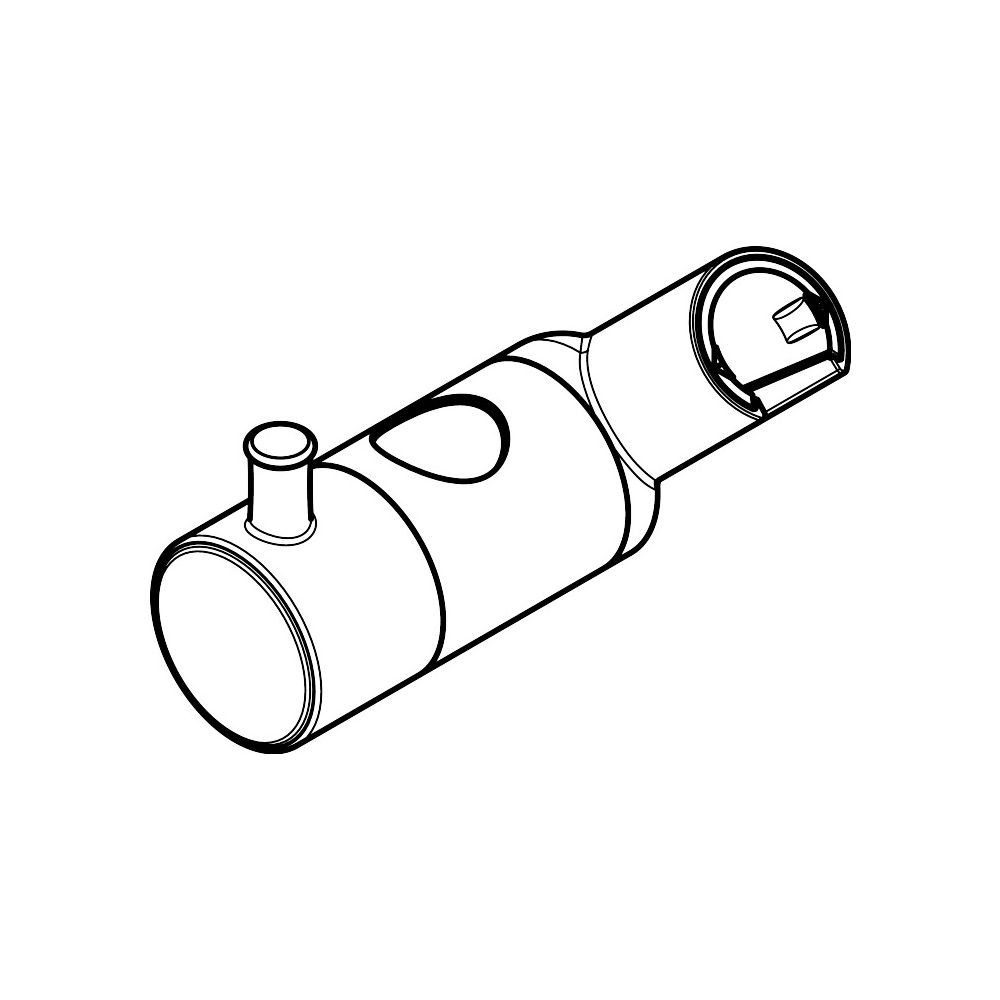 Hansgrohe Schieber für Unica Classic Brausenstange, Chrom, 95172000... HANSGROHE-95172000 4011097601908 (Abb. 2)