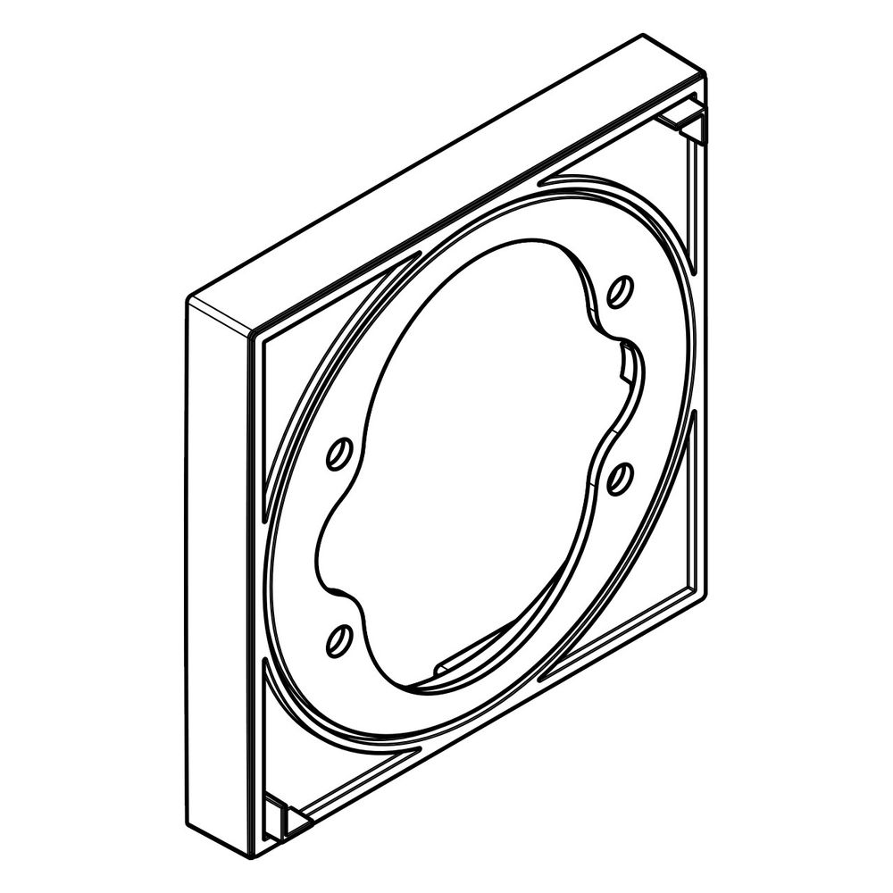 Hansgrohe Shower Select Verlängerungsrosette, Mattschwarz, 13593670... HANSGROHE-13593670 4059625346693 (Abb. 3)