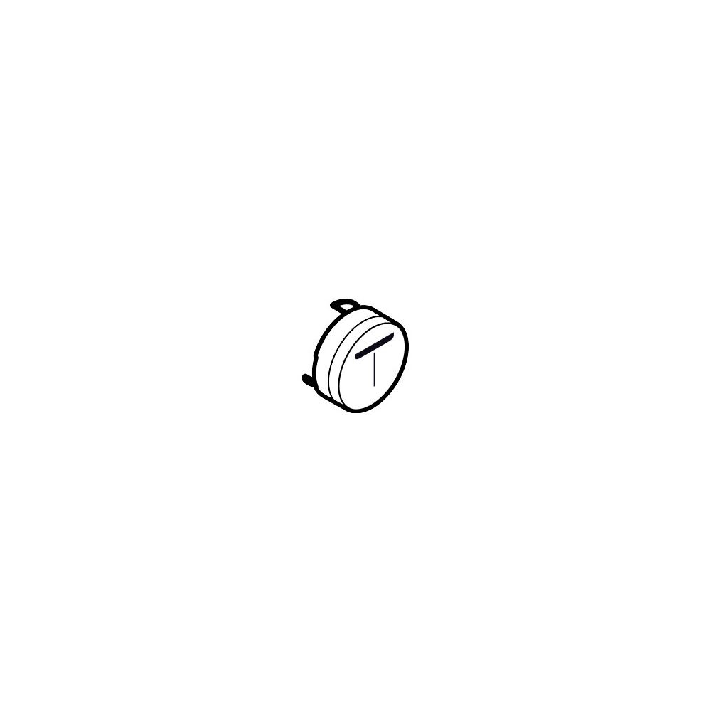 Hansgrohe Druckknopf Symbol Mono, Mattschwarz, 93576670... HANSGROHE-93576670 4059625270035 (Abb. 3)