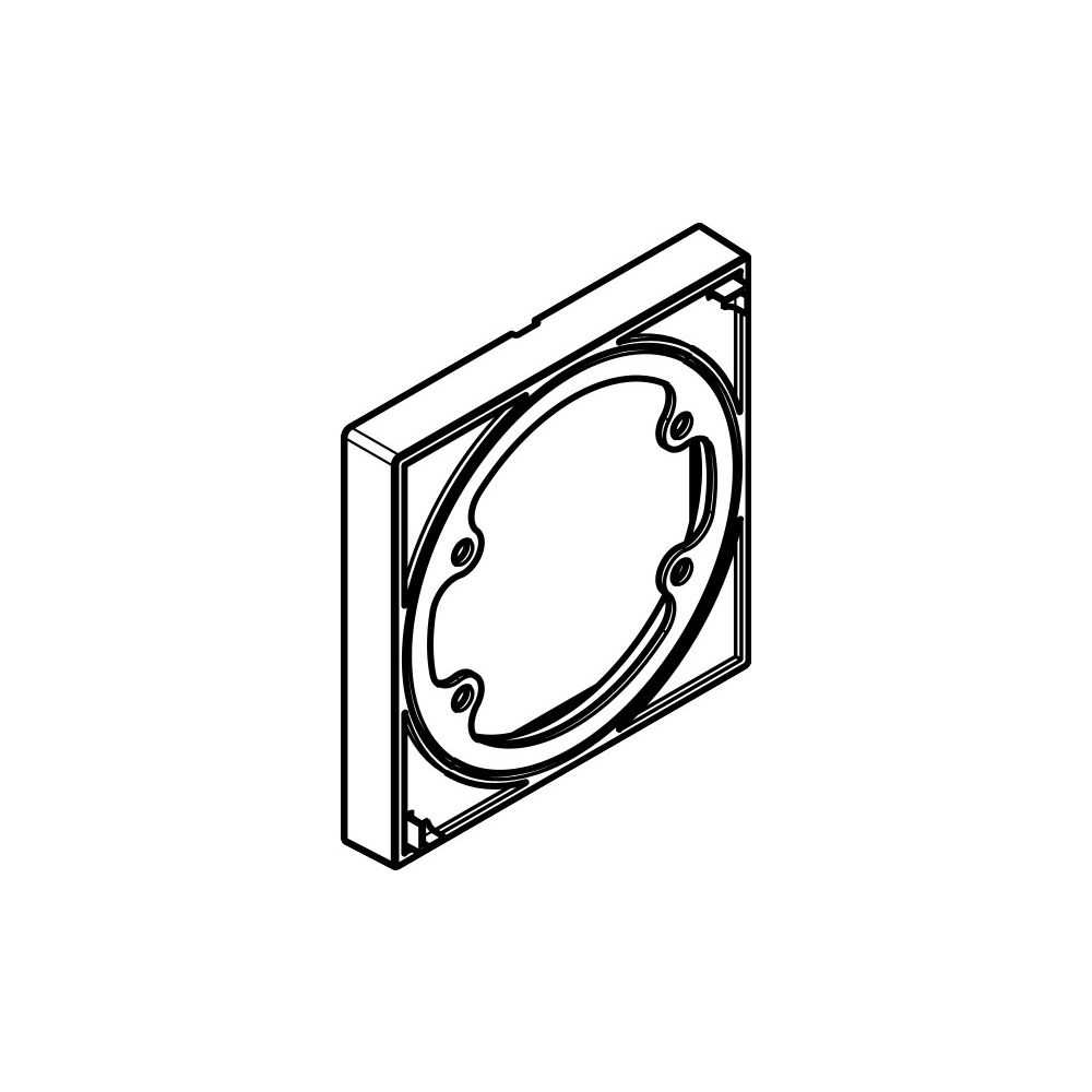 hansgrohe Shower Select Glas Verlängerungsrosette, Chrom... HANSGROHE-13604000 4011097825915 (Abb. 3)