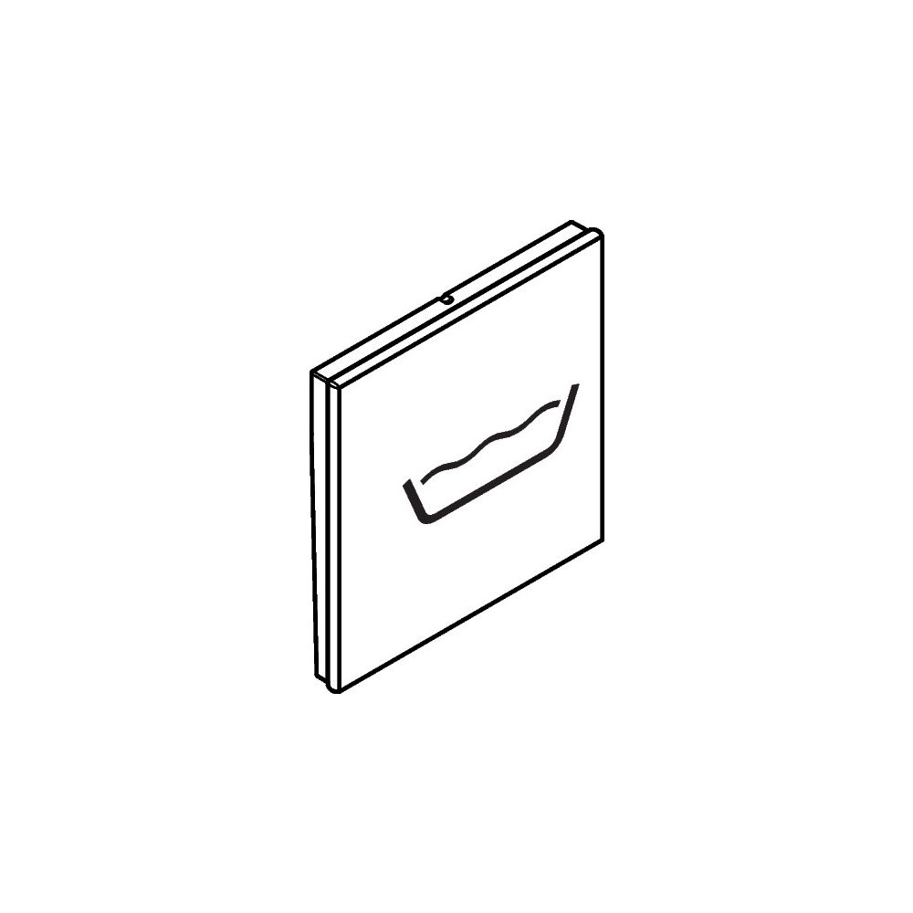 hansgrohe Druckknopf Symbol Wanne für RainSelect, Chrom... HANSGROHE-93303000 4059625164655 (Abb. 2)
