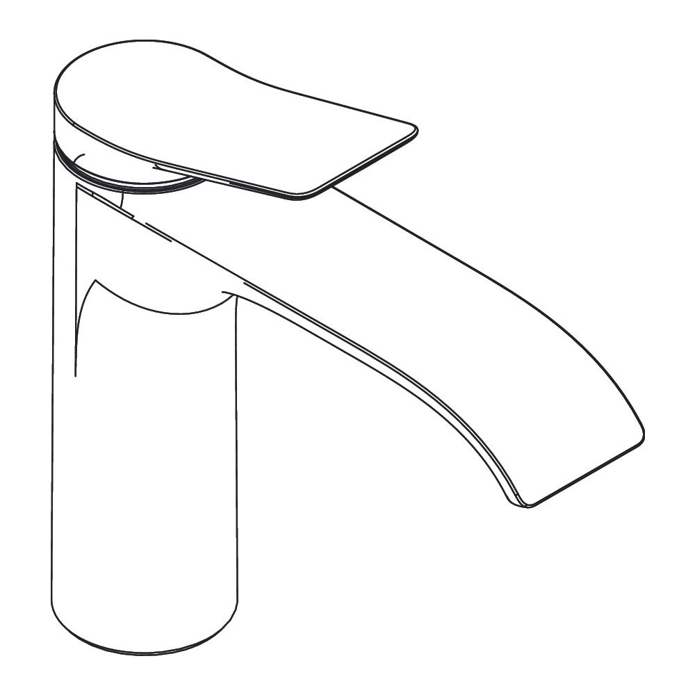 hansgrohe Vivenis Einhebel-Waschtischmischer 110mm 5l/min Chrom mit Zugstangen-Garn... HANSGROHE-75020000 4059625334980 (Abb. 5)