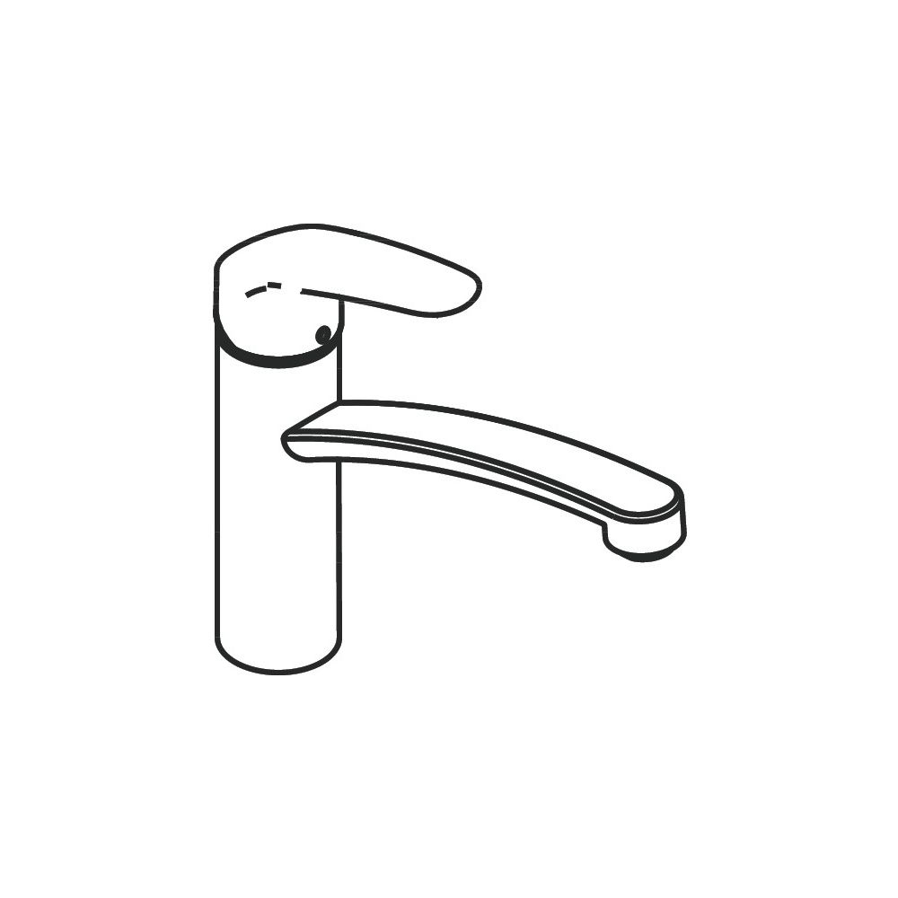 Hansgrohe Focus M41 Einhebel-Küchenmischer 160mm, 12l/min, 1jet, Chrom... HANSGROHE-31806000 4011097641904 (Abb. 5)