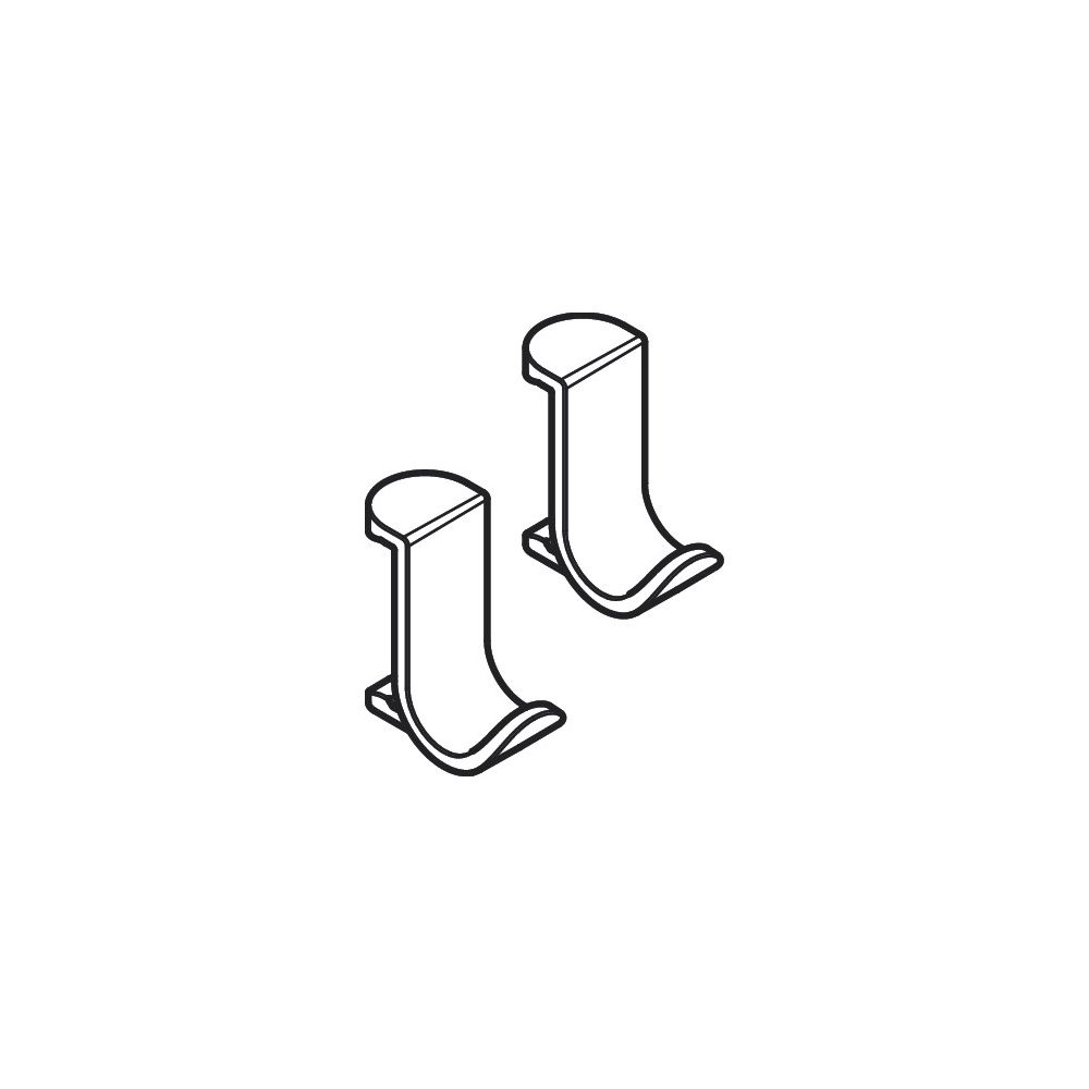 hansgrohe WallStoris Handtuchhaken breit, Mattschwarz... HANSGROHE-27914670 4059625352847 (Abb. 4)