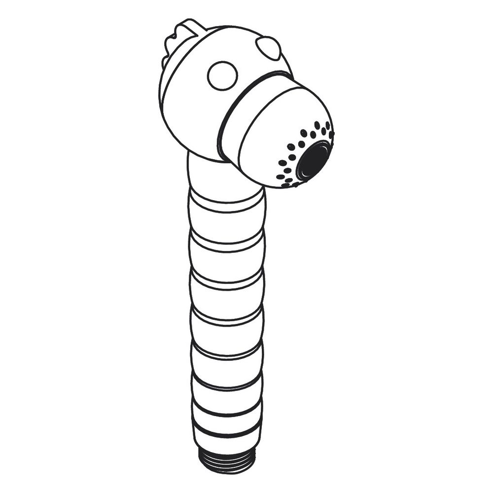 hansgrohe Jocolino Kinderhandbrause Krokodil 2jet 11l/min, Grün... HANSGROHE-28788570 4059625361375 (Abb. 5)