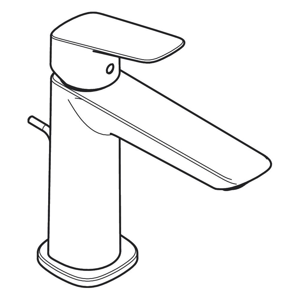 hansgrohe Logis Einhebel-Waschtischmischer 110mm 5l/min Fine Chrom mit Zugstangen-G... HANSGROHE-71251000 4059625356210 (Abb. 5)