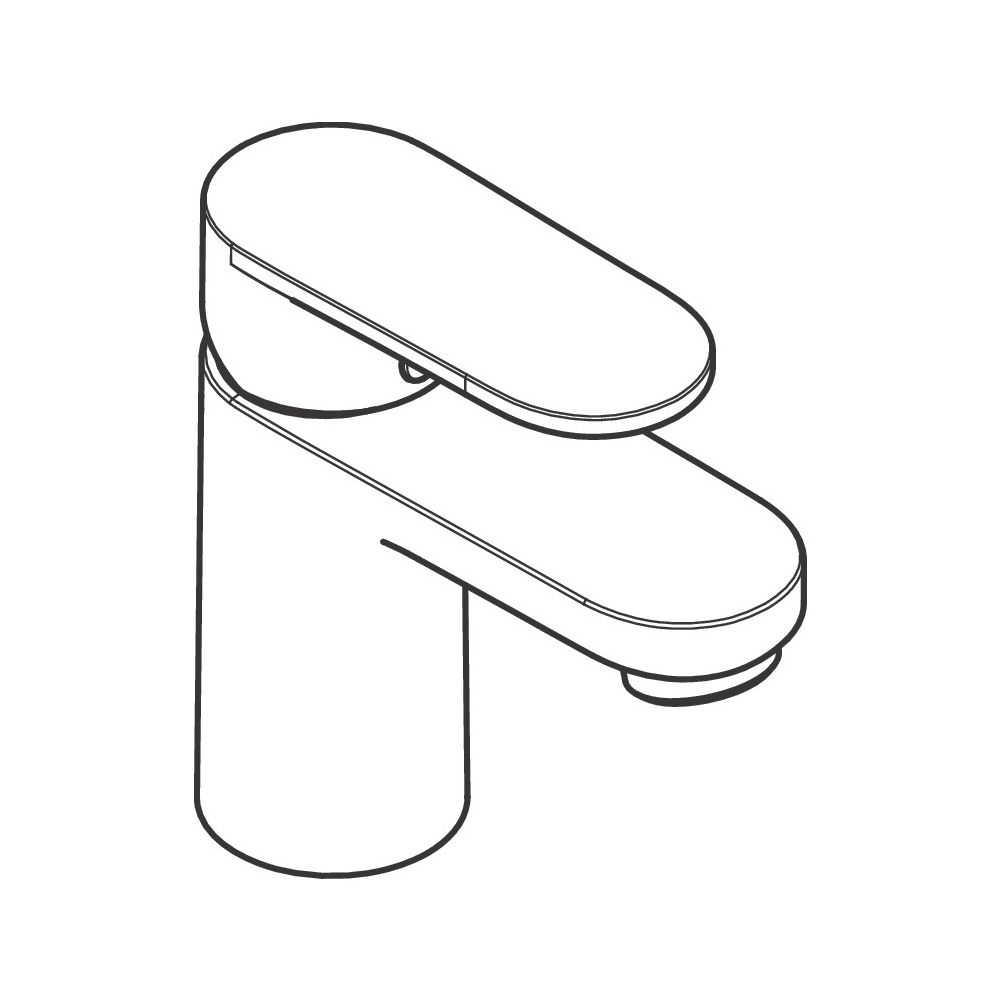 Hansgrohe Vernis Blend Einhebel-Waschtischmischer 70mm, CoolStart mit Zugstangen-Ab... HANSGROHE-71518000 4059625836293 (Abb. 3)